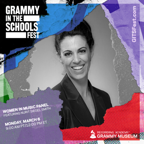 Music Forward Executive Director, Nurit Siegel Smith, participates in Women in Music Panel