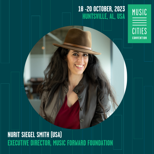 Music Forward Executive Director, Nurit Siegel Smith, discusses  discuss how different sectors and industries can and should include young people in policy development in their cities and states.